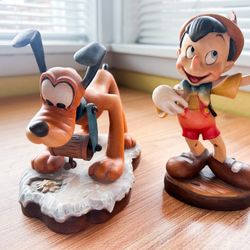 ANRI Disney Collectibles - Pinocchio And Pluto