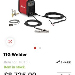 Snap On Tig Welder 150i