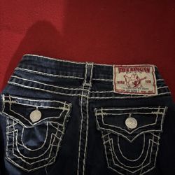 True Religon Super Low Rise Bootcut 