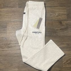Essential Sweatpants Light Oat S