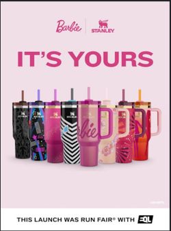 Barbie x Stanley Dream Quencher Collection (set Of 8)