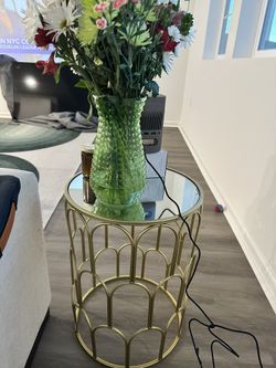 Mirror Side Table