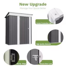 5x3 Metal Storage Shed