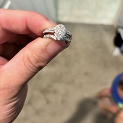 Half Carrot Diamond Wedding Ring 