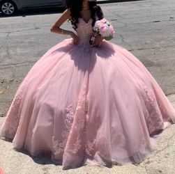 Blush Pink Quinceañera Dress