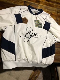 A Bathing Ape BAPE Soccer Jersey Pullover