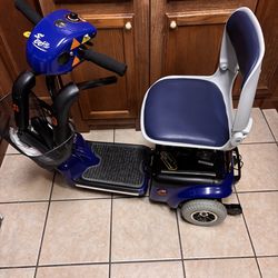 Shoprider Scootie Portable Mobility Scooter  with Brand New Battery