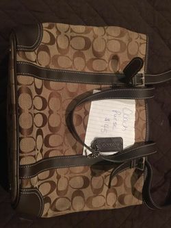 Coach purse