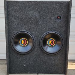 15 Inch Memphis Mojo M3 15 Inch Subwoofer With Ported Box