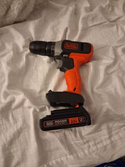 Black n Decker, 20V drill gun.