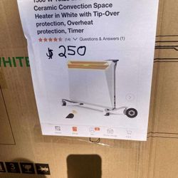 Electric Ceramic Convection Space Heater