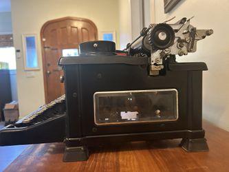 Two Antique Typewriters