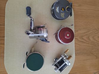 Reels,spin casting , fly reels, casting .