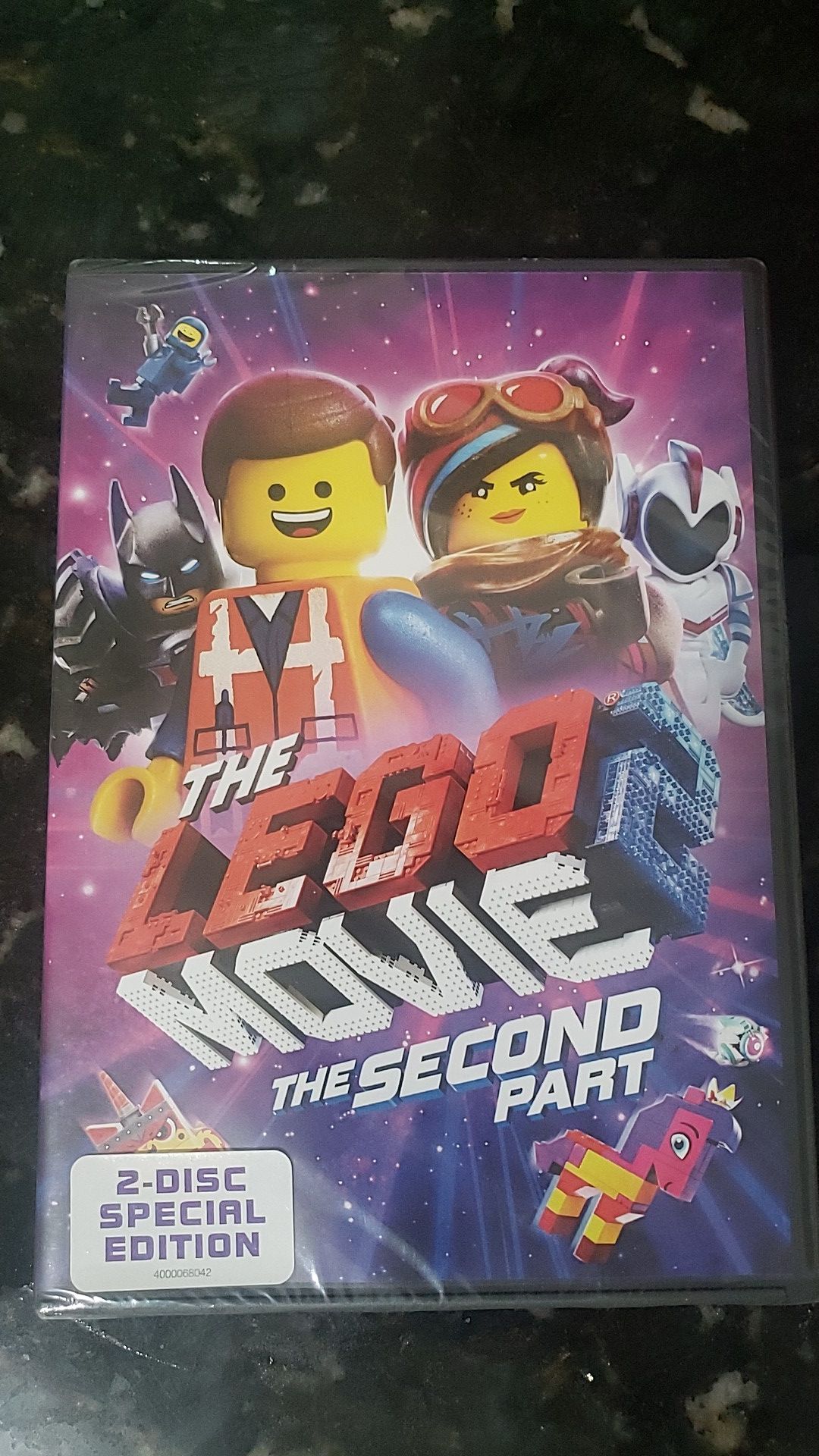 The Lego movie the second part dvd