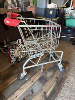 Metal Shopping Cart