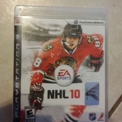 PS3 GAME! LIKE NEW! DISC IN EXCELLENT CONDITION# NFL 10!