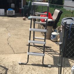 Safety ladder $95 firm 55 inches to the top