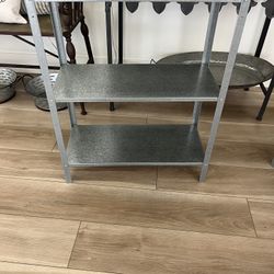 Galvanized Plant Shelf $15 Each. 2 Available 