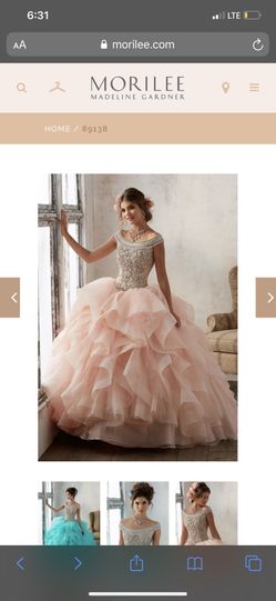 quinceañera dress