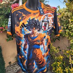 Japan Drangon Ball Z Goku Soccer Jersey 2025