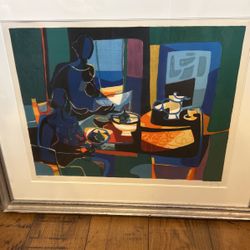 Limited Edition Lithograph By Marcel Mouly/Artist Signed/ Numbered