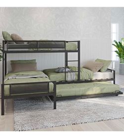L shaped bunk bed