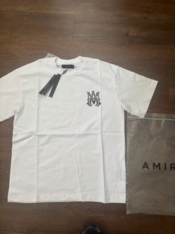 Amiri MA Logo White T-Shirt with Tags