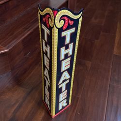 Theatre Metal Signage Decor