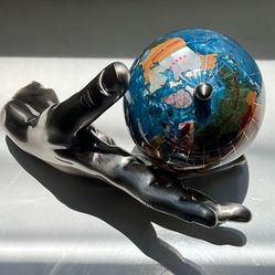Alexander Kalifano semi precious gem stone globe