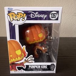 Pumpkin King Jack Funko Pop #1357 Nightmare Before Christmas Movies Disney NBC