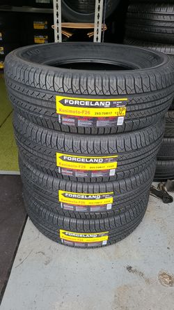 New tires 265/70R17