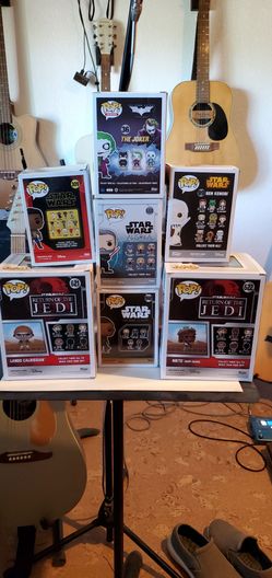 Funko Exclusive Boxed Vinyl Figures Lot Star Wars & Joker Target 2023
