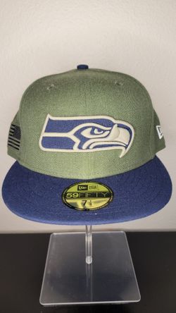 New Era Seahawks - size 7 1/4 fitted cap BNWT