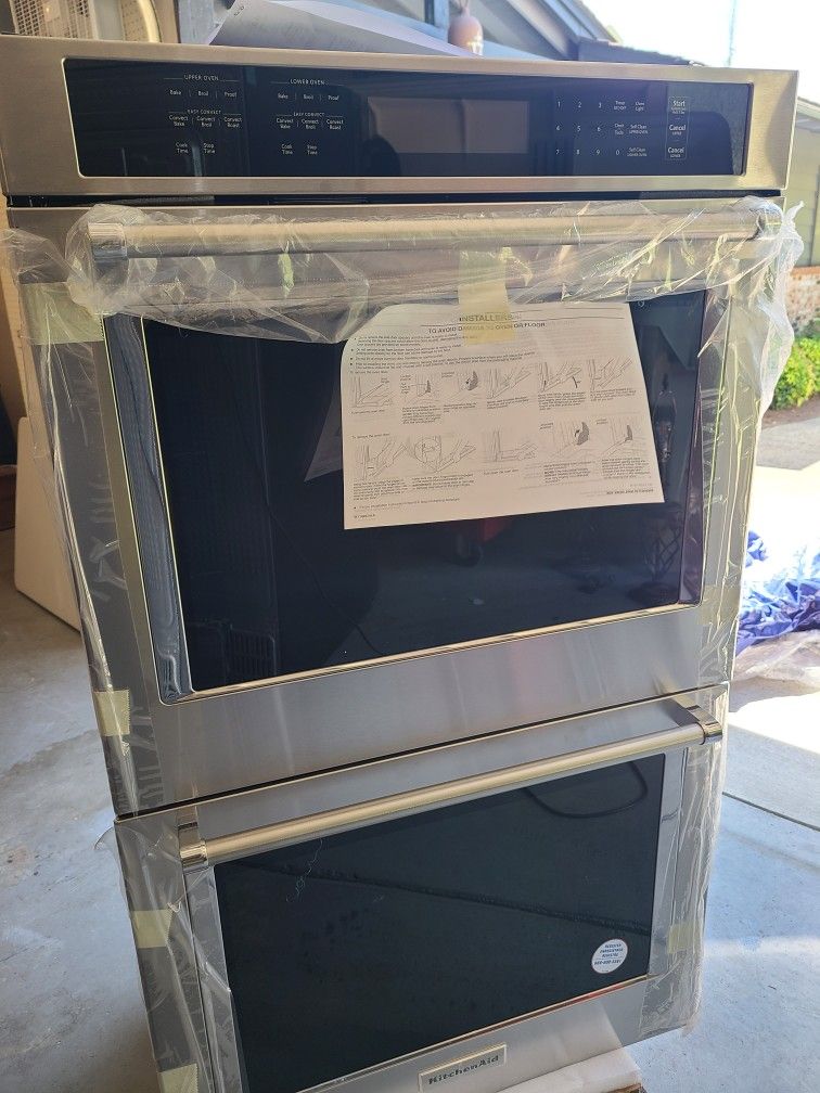 Never Used KitchenAid Double Oven