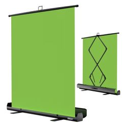 EMART Upgrade Green Screen, 61x72in Collapsible Chroma Key Panel for Background Removal, Portable & Retractable Wrinkle-Resistant Backdrop with Stand 