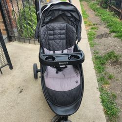 Baby Trend EZ Ride PLUS Travel System with EZ-Lift Infant Car Seat - Carbon Black