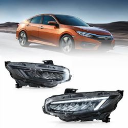 2016-2021 Honda civic Vland headlights led