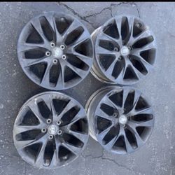 4 — 18x8 5x114.3 5x4.5  Hyundai Tiburon Sonata Elantra Acura RSX TSX Tl Civic Accord  Tacoma Camry Crv Wheels Rims Tire !