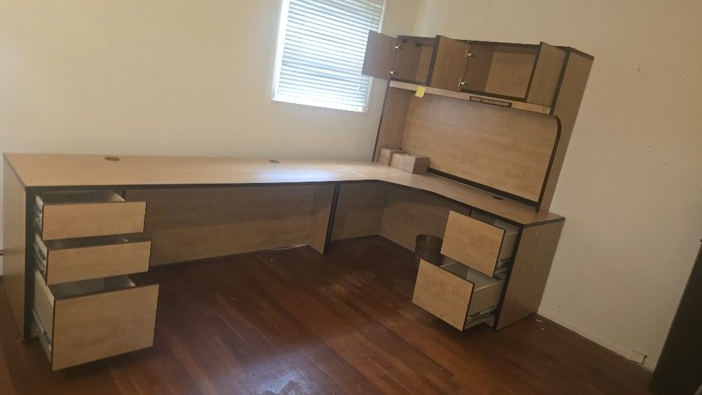L Shaped Executive Desk
