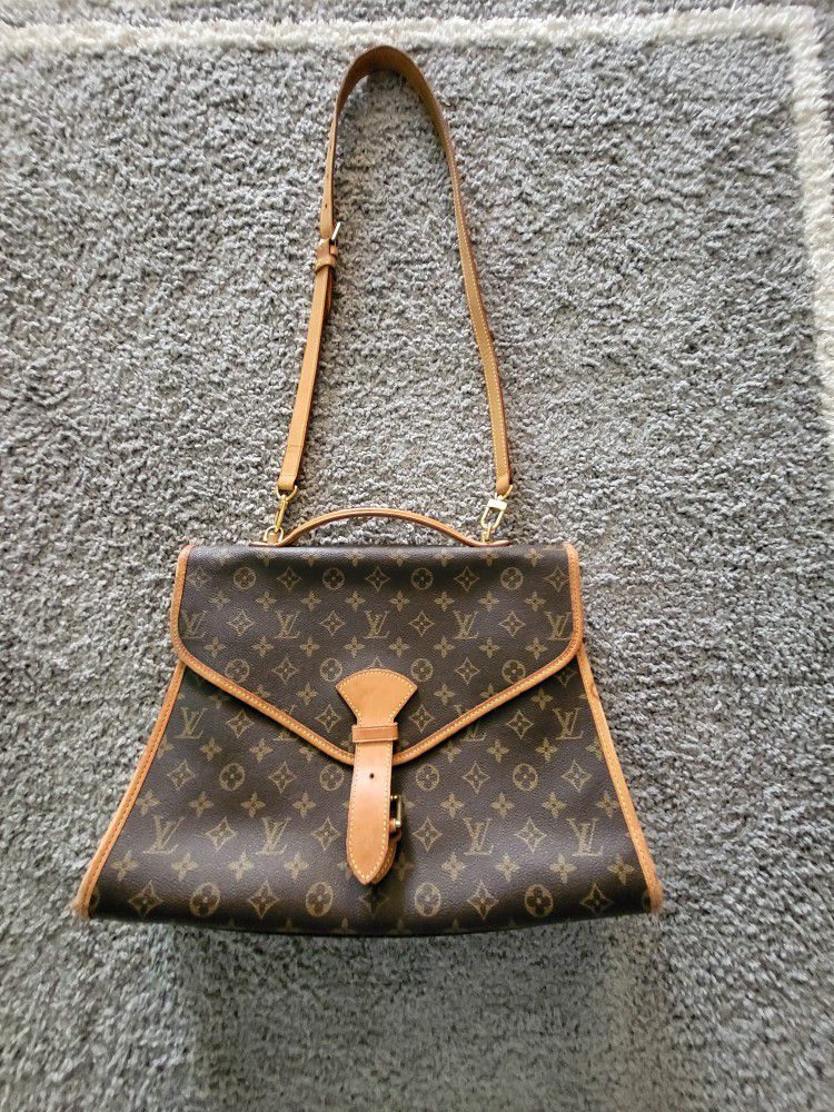 Louis Vuitton monogram canvas bag.