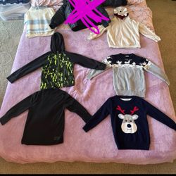 Boys 4t-6t warm sweaters jackets bundle!