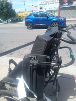 Wheel chair 21 in. across and deep pad for comfort and lift legs value 700  for sale #100