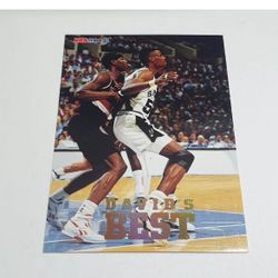 1993-94 Hoops David's Best - David Robinson Insert Card - San Antonio Spurs 