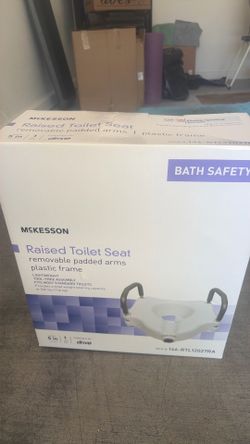 Mc Kesson Raised Toilet Seat
