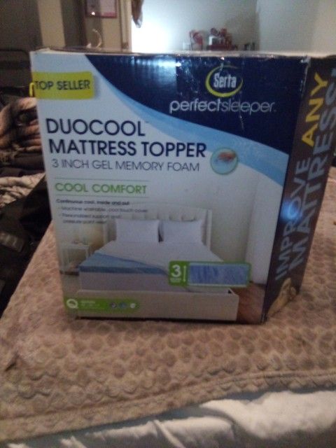 Serta Perfect Sleeper 3" Memory Foam.