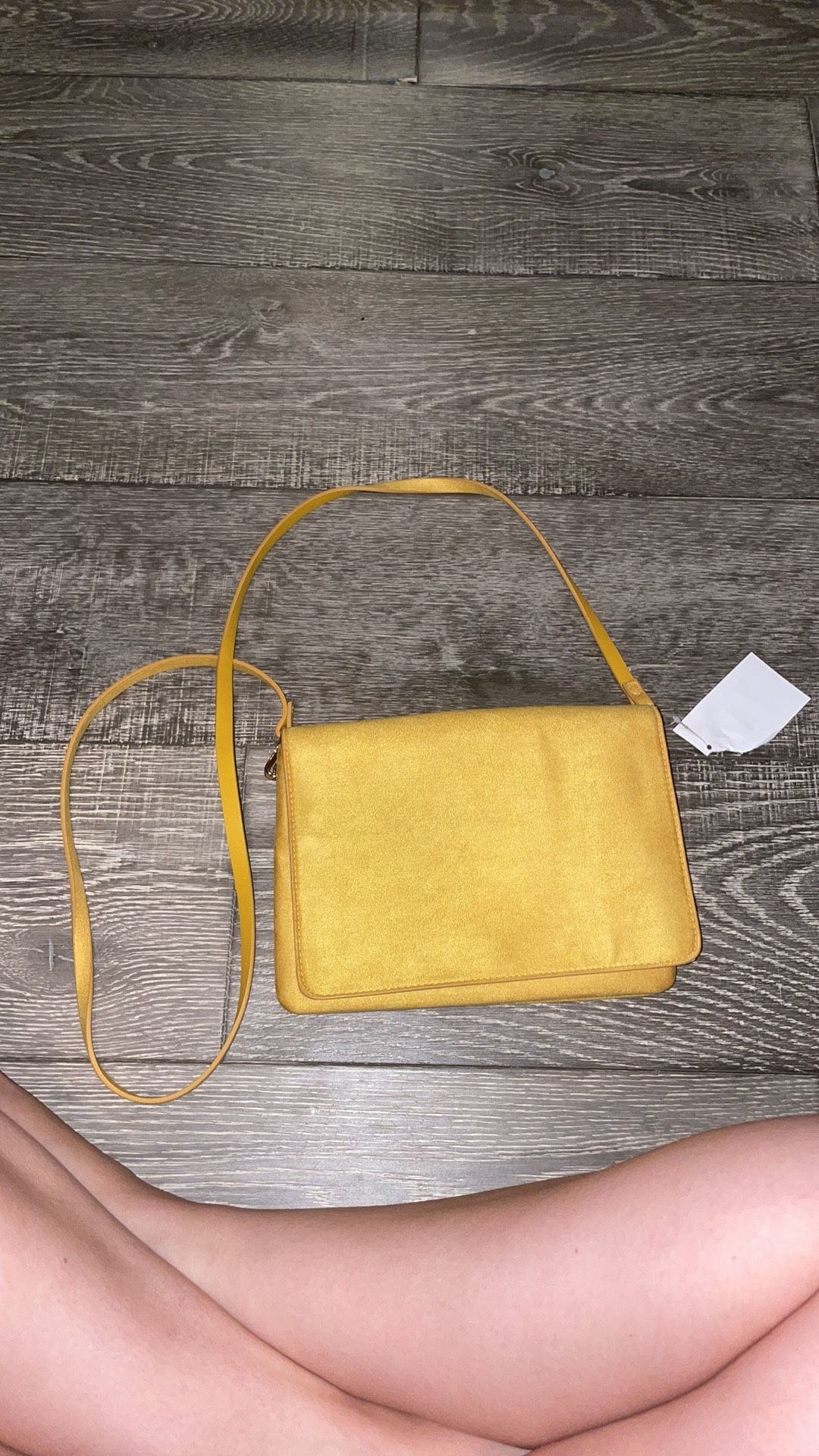 NWT H&M Yellow Crossbody Purse