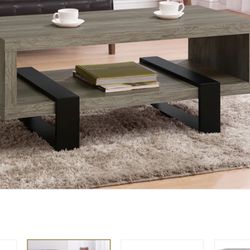 Viktor Coffee Table with Shelves