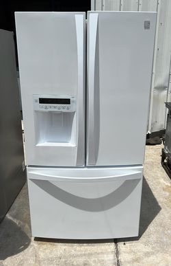 Kenmore French Door White Refrigerator
