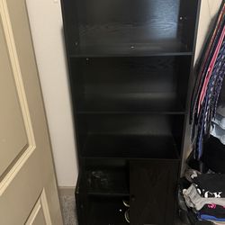 Black Bookshelf