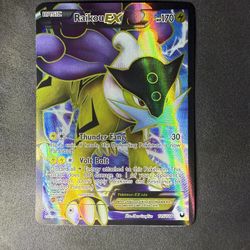 Pokemon Raikou EX 105/108 RARE